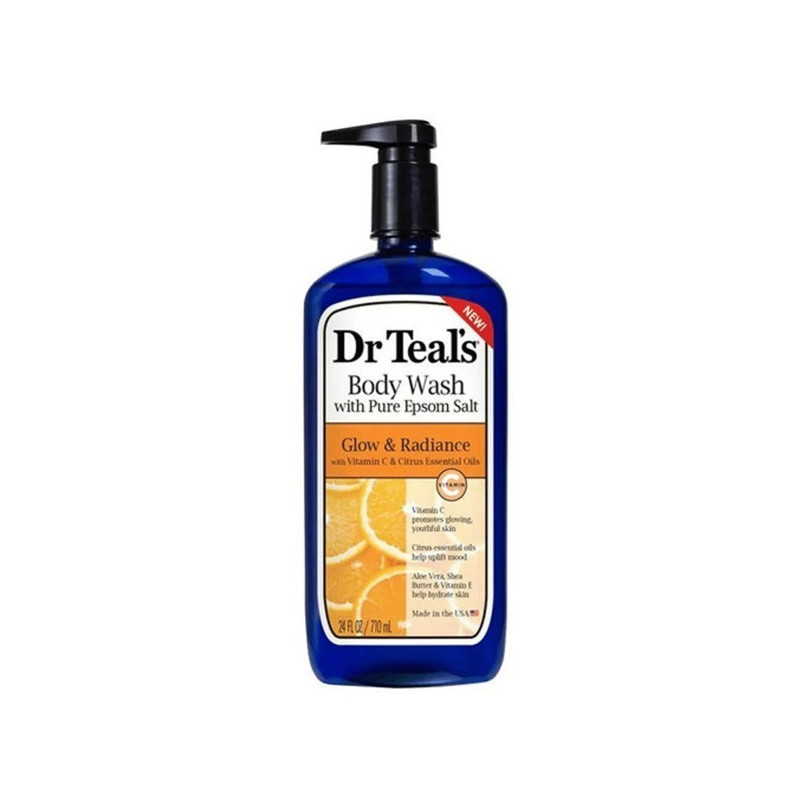 Dr Teal's Epsom Salt Body Wash Vitamin C & Citrus Oils