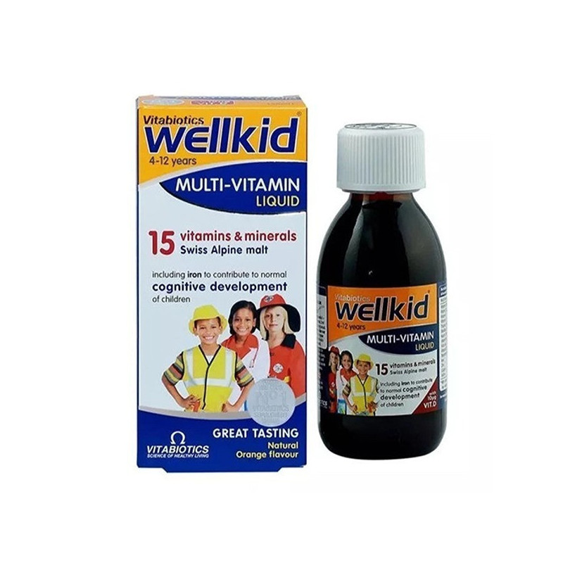 Vitabiotics Wellkid Multi-Vitamin Liquid 150ml