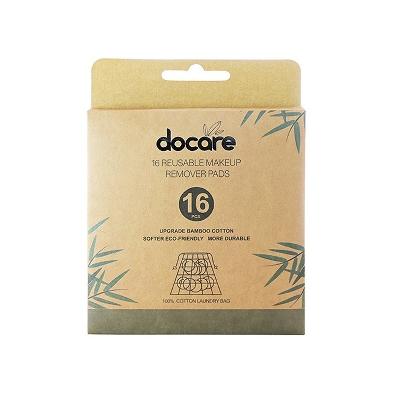 Docare 16 Reusable Makeup Remover Pads