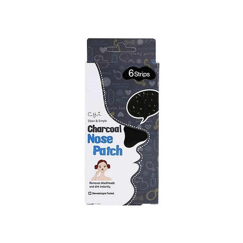 Cettua Clean & Simple Charcoal Nose Strip 6S