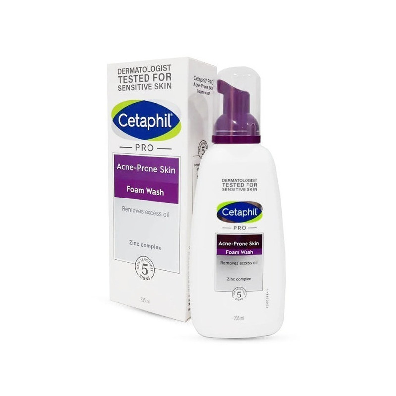 Cetaphil Pro Acne Prone Skin Foam Wash 235 Ml