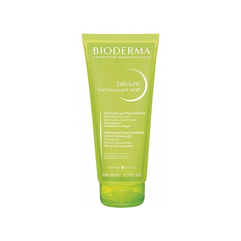 Bioderma Sebium Moussant Actif Tube 200ml
