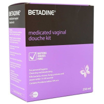 Betadine Vaginal Kit, 250ml