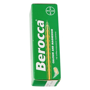 Berocca Calcium And Magnesium Effervescent Tablets, 10s