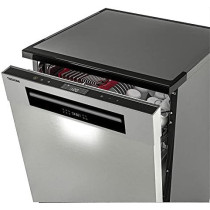 Toshiba 14 Place Setting, 6 Programs Free Standing Dishwasher with Dual Wash Zone, DW14F1(S) Silver