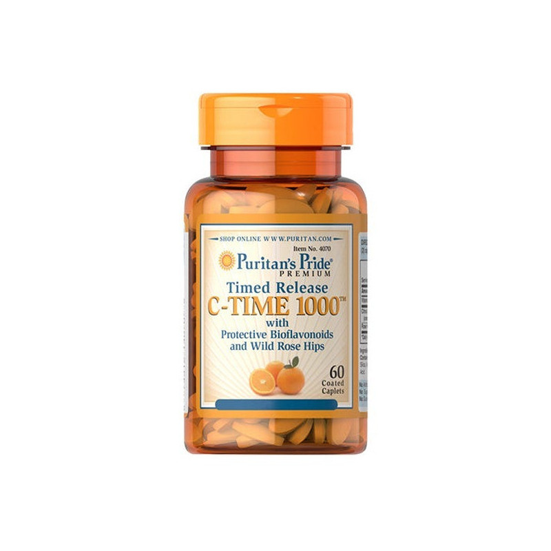 Puritans Pride Vitamin C 1000 & Bioflavonoids & Rose Hips 60s