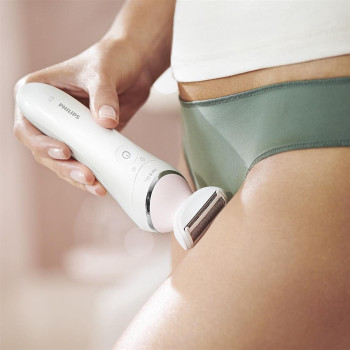 Philips Epilator Series 8000 Cordless Wet And Dry Epilator For Legs And Body, Includes 5 Accessories, BRE710/00