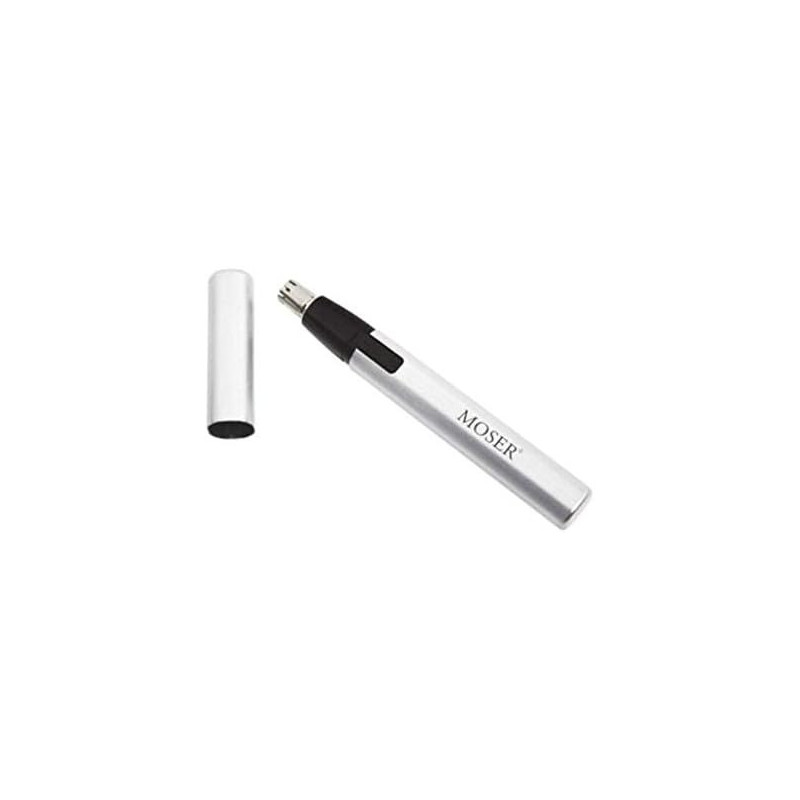 Moser Senso Nose And Ear Trimmer, Silver Colour