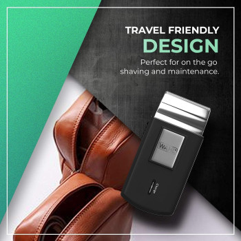 Wahl Travel Shaver, Wet and Dry Shave, 45 Minutes Cordless Runtime, Travel Friendly, 3615-1027
