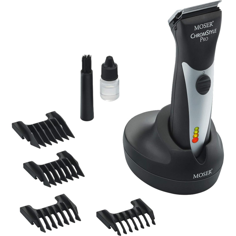 Moser 1871-0181, Chromstyle Professional Cordless Hair Clipper, Black, Pack Of 1