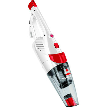 Bissell Featherweight 2-In-1 Upright Vacuum Cleaner 450 W, Red / White, 0.5 Litre -(2024C)