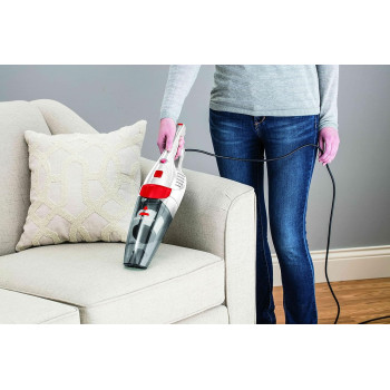 Bissell Featherweight 2-In-1 Upright Vacuum Cleaner 450 W, Red / White, 0.5 Litre -(2024C)