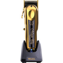 Wahl Professional 5 Star Gold Cordless Magic Clip Hair Clipper With 100+ Minute Run Time For Professional Barbers And Stylists - Model 8148-700