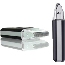 Moser 1877 0150 + 3615 0052, Chrom 2 Style Professional Hair Clipper, Cord/Cordless Operation + Mobile Rechargeable Shaver, Black, Small