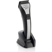 Moser 1877 0150 + 3615 0052, Chrom 2 Style Professional Hair Clipper, Cord/Cordless Operation + Mobile Rechargeable Shaver, Black, Small