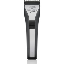 Moser 1877 0150 + 3615 0052, Chrom 2 Style Professional Hair Clipper, Cord/Cordless Operation + Mobile Rechargeable Shaver, Black, Small
