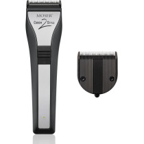 Moser 1877 0150 + 3615 0052, Chrom 2 Style Professional Hair Clipper, Cord/Cordless Operation + Mobile Rechargeable Shaver, Black, Small