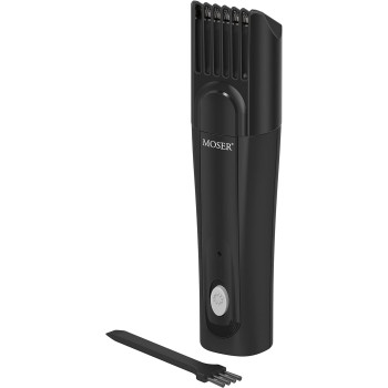 Moser 1877 0150 + 3615 0052, Chrom 2 Style Professional Hair Clipper, Cord/Cordless Operation + Mobile Rechargeable Shaver, Black, Small