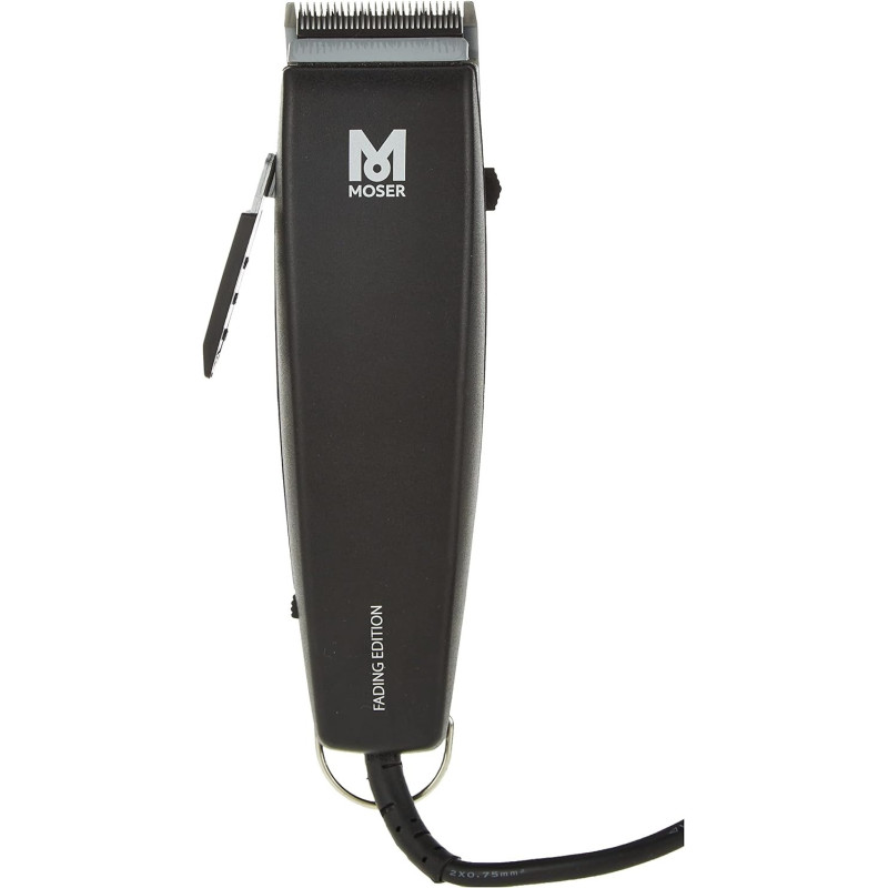 Moser 1230-0102 Primat Fading Edition Professional Corded Hair Clipper 6-Position Length Adjustment (0.5 – 2 Mm) With The Option To Adjust To 0 Overlap For Seamless Hair Styling (Black)