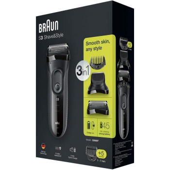 Braun Men'S 3000Bt Wet and Dry Foil Shavers