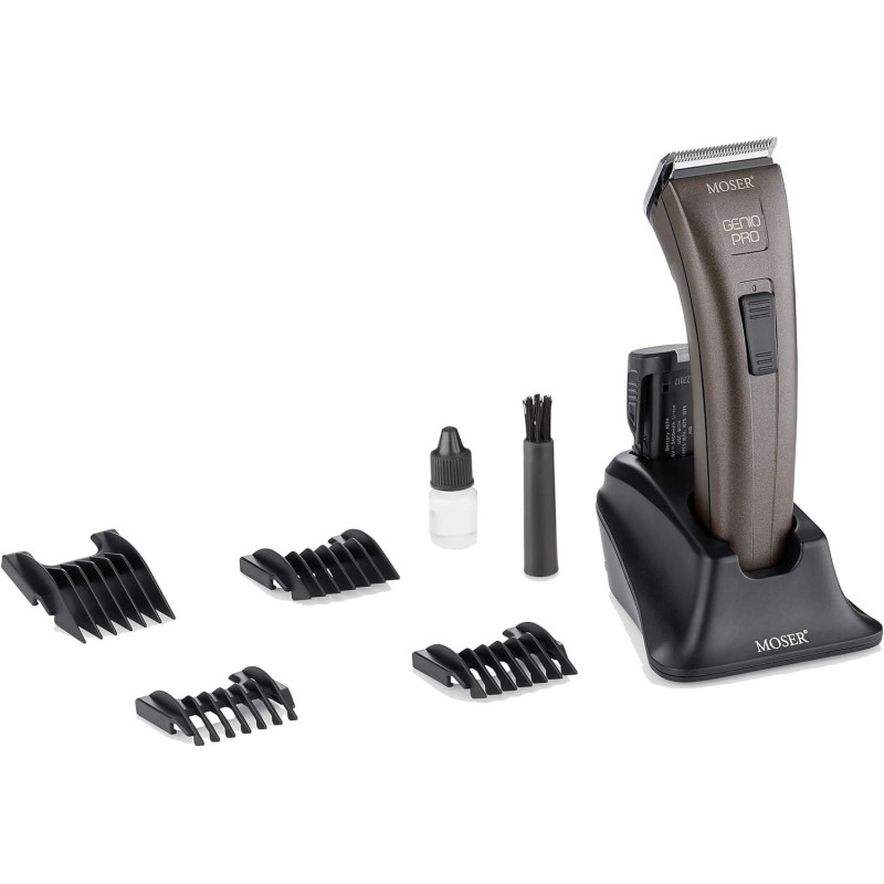 Moser 1874 0150, Hair Clipper Genio Pro, Brown, Small