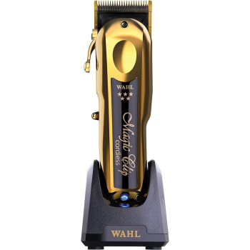 Wahl Cordless Magic Hair Clipper Black and Gold Limited Edition Set
