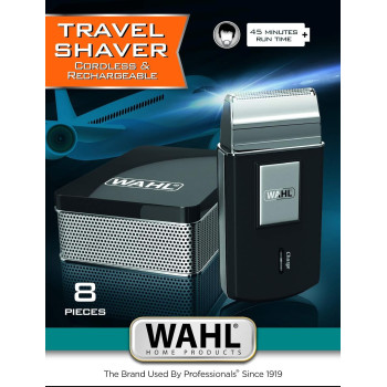 Wahl 3615-1027 Travel Shaver, Black Colour