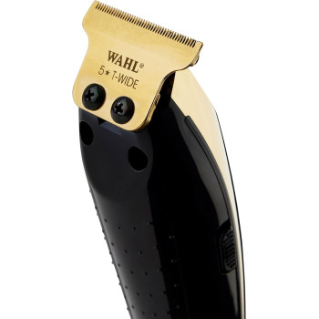 Wahl Professional 5 Star Gold Cordless Detailer Li Hair Trimmer For Professional Barbers And Stylists