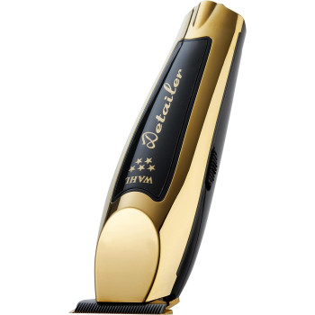 Wahl Professional 5 Star Gold Cordless Detailer Li Hair Trimmer For Professional Barbers And Stylists