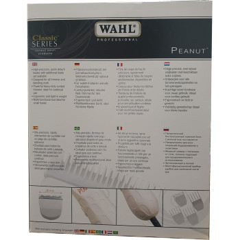 Wahl 8655-916 Classic Series Peanut Professional Corded Hair Trimmer (White)