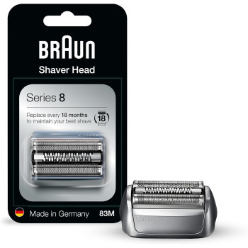 Braun Series 8 Electric Shaver Replacement Head - 83M - Compatible With Electric Razor 8370Cc, 8340S, 8350S