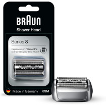 Braun Series 8 Electric Shaver Replacement Head - 83M - Compatible With Electric Razor 8370Cc, 8340S, 8350S
