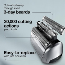 Braun Series 8 Electric Shaver Replacement Head - 83M - Compatible With Electric Razor 8370Cc, 8340S, 8350S