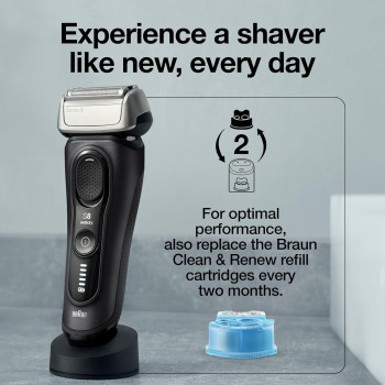 Braun Series 8 Electric Shaver Replacement Head - 83M - Compatible With Electric Razor 8370Cc, 8340S, 8350S