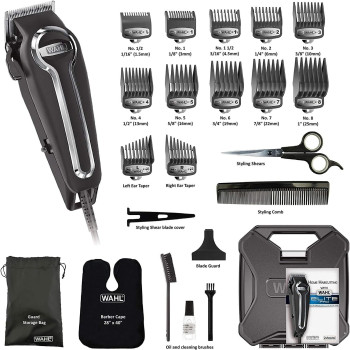 Wahl Hair Clipper Corp Elite Pro High Performance Hair Cutting Kit