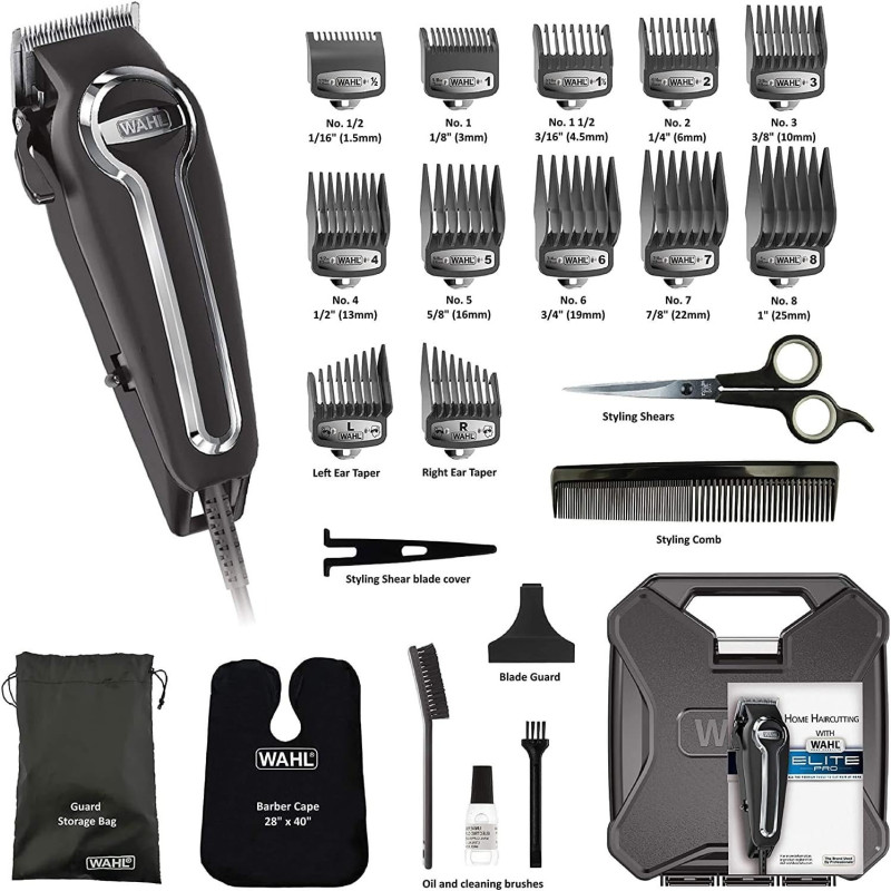 Wahl Hair Clipper Corp Elite Pro High Performance Hair Cutting Kit