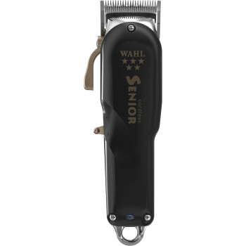 Wahl 5 Star Cordless Senior Hair Clippers 191102, Black
