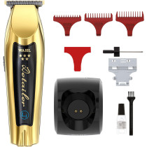 Wahl 5 Star Cordless Detailer In Gold, Professional Hair Trimmers, Close Trimming, Detailing And Outlining, Lightweight, Cordless, Snap On/Off Blades, Barbers Supplies