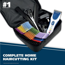 Wahl - Color Pro Cordless Rechargeable Hair Clipper and Trimmer - Easy Color-Coded Guide Combs - For Men, Women, Children - Model 9649