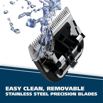 Wahl - Color Pro Cordless Rechargeable Hair Clipper and Trimmer - Easy Color-Coded Guide Combs - For Men, Women, Children - Model 9649