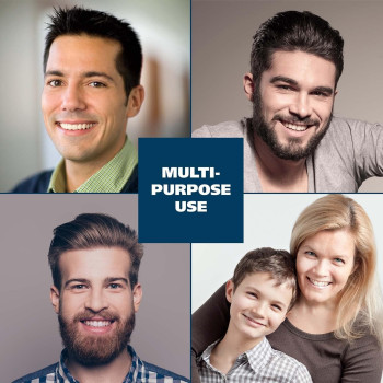 Wahl - Color Pro Cordless Rechargeable Hair Clipper and Trimmer - Easy Color-Coded Guide Combs - For Men, Women, Children - Model 9649