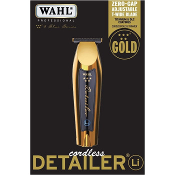 Wahl Professional 5 Star Cordless Detailer Li Gold Hair Clipper Mdel 56444