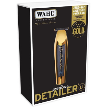 Wahl Professional 5 Star Cordless Detailer Li Gold Hair Clipper Mdel 56444