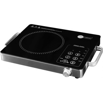 Afra Japan Infrared Cooktop (Single), 2000W, Led Display, Hot Pot Settings, Child Lock, Crystal Plate, Stainless Steel Body, G-Mark, Esma, Rohs, And Cb Certified