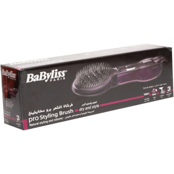 Babyliss Paddle Pro Air Styler, 1000W Powerful Styling Unisex Hairbrush, Dual Speed Temperature Setting Hair Dryer and Volumizer With Cool Air Button, Ionic Tech For Shiny Hair – Babas115Psde