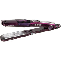 Babyliss Hair Straightener, Pro 230 Steam - 2000 Watts, Wet And Dry Hair Straightener, Nano Titanium Ceramic Coating, I-Temperature Technology, 360 degree Surround Steam, Purple - BABST395Sde