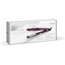 Babyliss Hair Straightener, Pro 230 Steam - 2000 Watts, Wet And Dry Hair Straightener, Nano Titanium Ceramic Coating, I-Temperature Technology, 360 degree Surround Steam, Purple - BABST395Sde