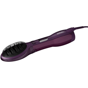 Babyliss The Paddle Air Brush Airstyler, High-Octane 1000W Pro Styling Brush, Adjustable 2 Speeds and Temperature Settings For Quick Dry, Ionic Function With 3 Free Attachments, As115Sde (Purple)