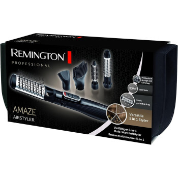 Remington Hair Styler, 5 In 1 Fast Dry Concentrator With Paddle Hair Styler Brush, 3 Speed Settings Including Cool Air, Ionic Conditioning For Smooth and Shiny Hair, 1200Watt