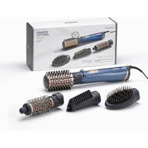 Babyliss Air Styler Pro 1000, 38Mm Thermal Brush With 2, 2M Swivel Cord, Rotating 50Mm Soft Bristle Brush With 2 Heats Plus A Cool Setting Lightweight Design and Salon-Quality Results, As965Sde